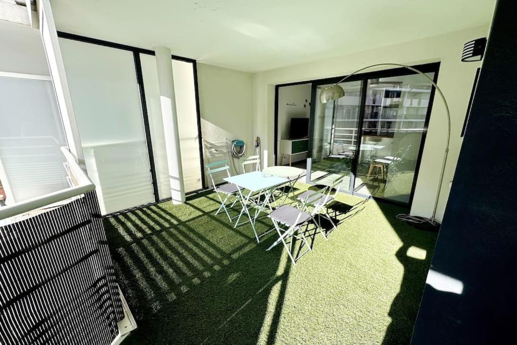 Bel Appart Design 2Ch, Mairie, Pkg, Wifi, Terrasse, Port Marianne Montpellier Extérieur photo