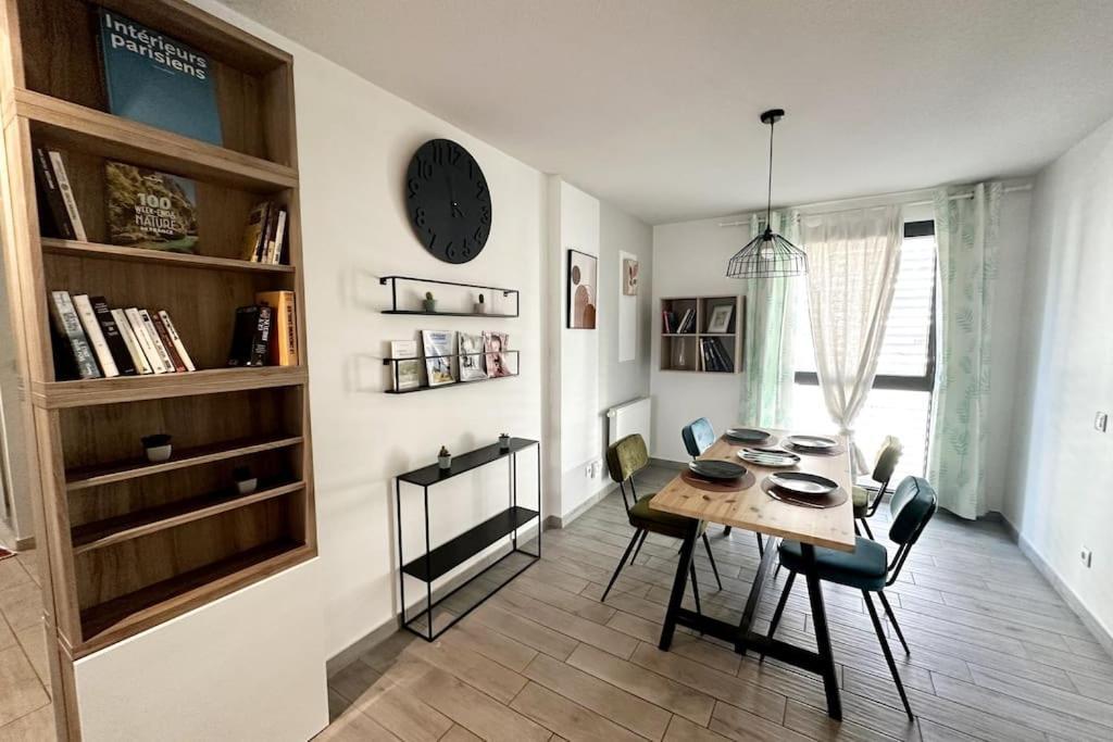 Bel Appart Design 2Ch, Mairie, Pkg, Wifi, Terrasse, Port Marianne Montpellier Extérieur photo