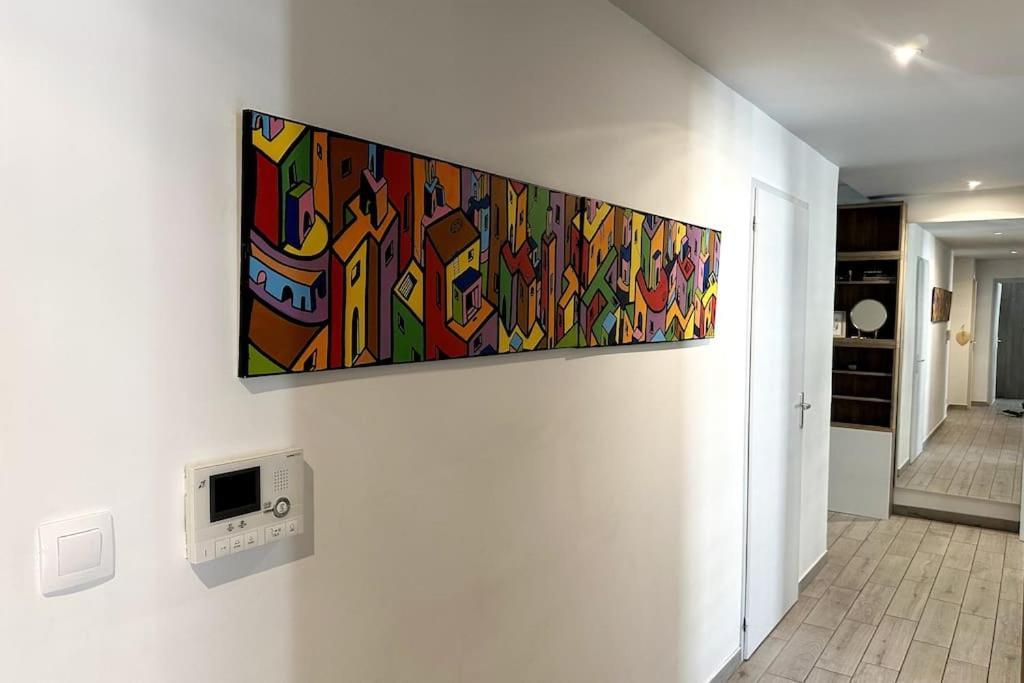 Bel Appart Design 2Ch, Mairie, Pkg, Wifi, Terrasse, Port Marianne Montpellier Extérieur photo