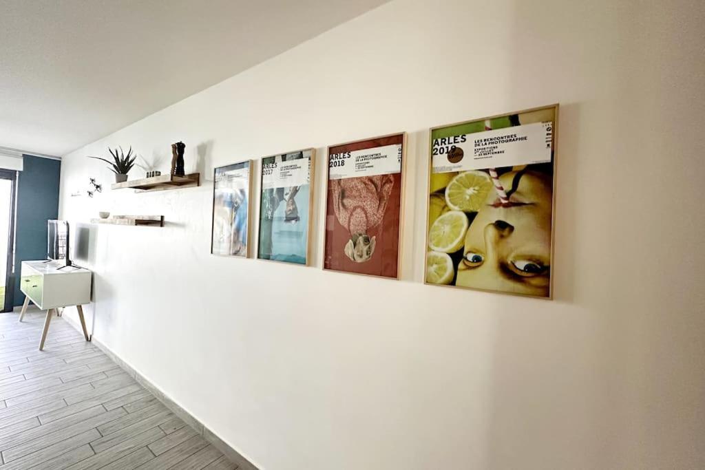 Bel Appart Design 2Ch, Mairie, Pkg, Wifi, Terrasse, Port Marianne Montpellier Extérieur photo